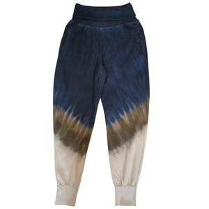 Young Fabulous & Broke Blue Ombre Groove Jogger Sweatpants - Sz L